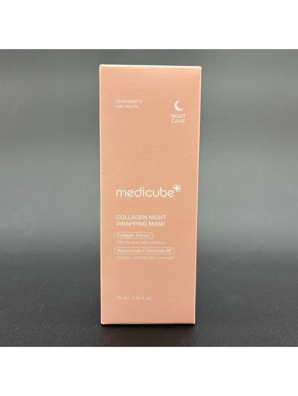 MEDICUBE Collagen Night Wrapping Mask 2.53 fl oz Exp:2028 SEALED